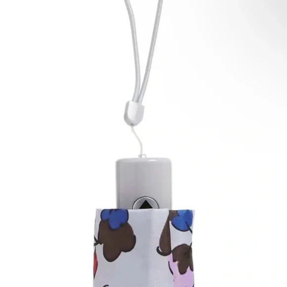 Vera Bradley Vineyard Floral Automatic Compact Mini Wristlet Umbrella - Picture 3 of 3